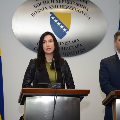 Švedska ministrica Aida Hadžialić započela zvaničnu posjetu Bosni i Hercegovini