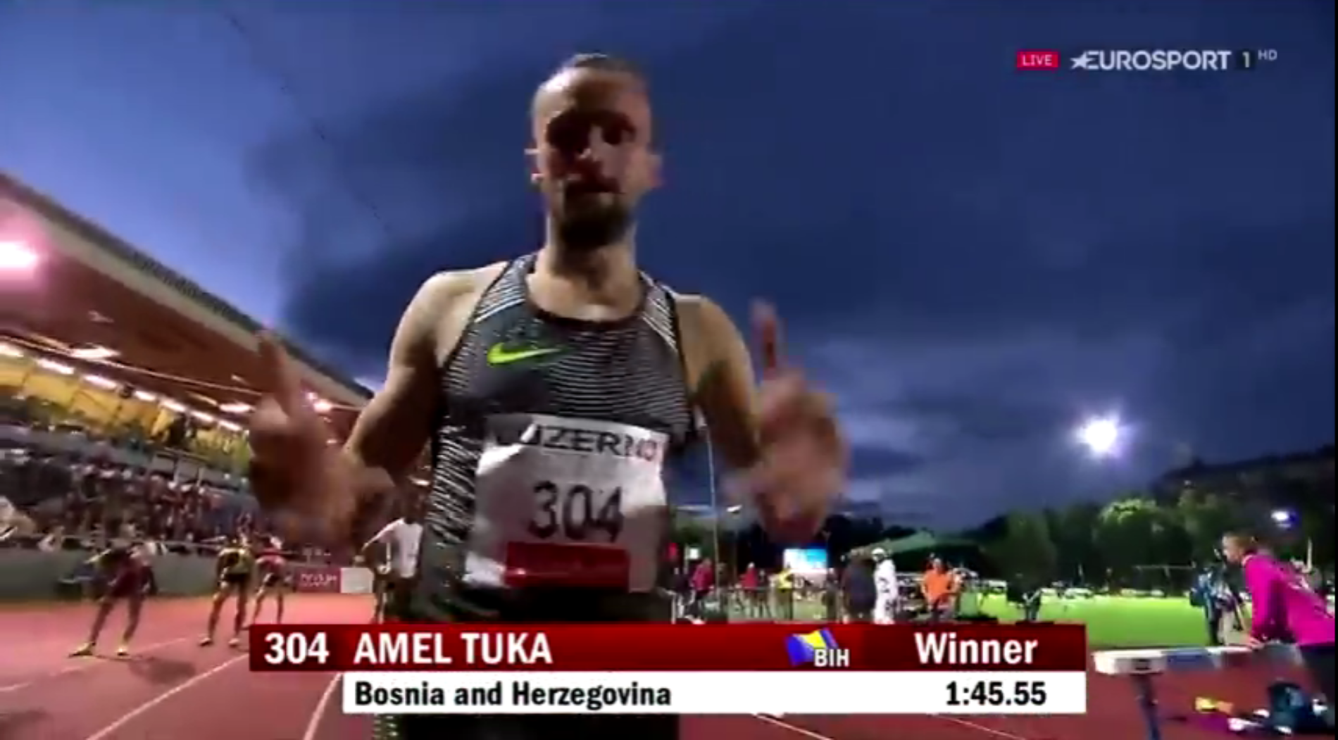 Amel Tuka pobijedio u Luzernu