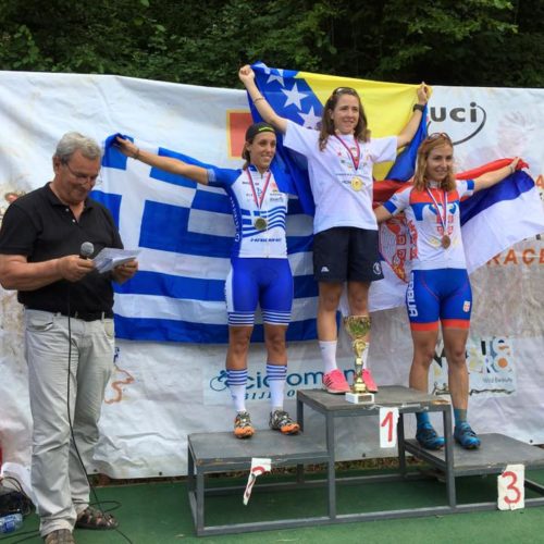 Lejla Tanović prvakinja Balkana u brdskom biciklizmu