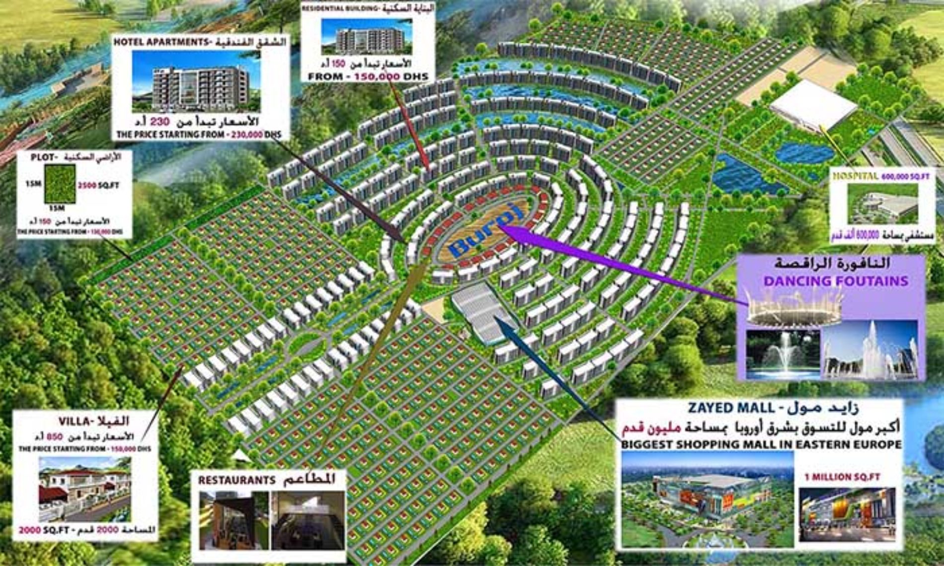 ‘EVROPSKI DUBAI’ nadomak Sarajeva – Izgradnja turističkog grada Buroj Ozone počinje u septembru