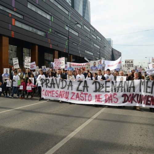 Protesti za Dženana Memića: Građani  traže istinu