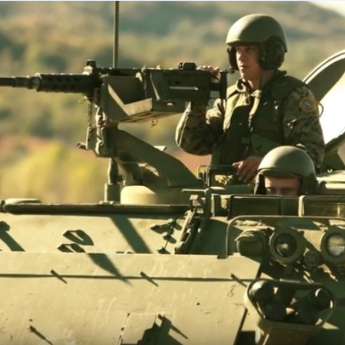 Vojna vježba na Manjači (VIDEO)