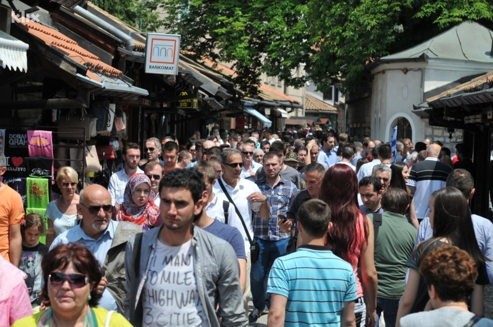 Sarajevo: Skoro 40 % više turista nego prošle godine