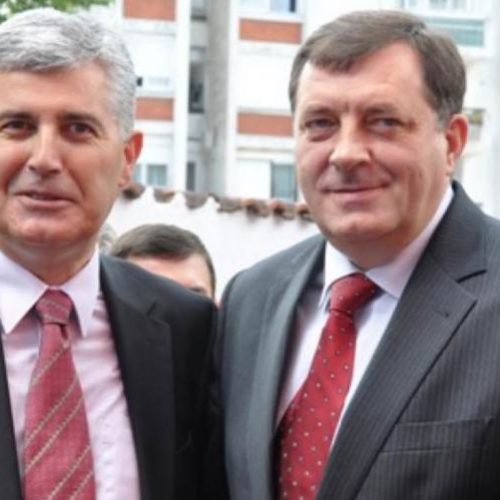 Partneri Dodik i Čović se protive reviziji tužbe protiv Srbije