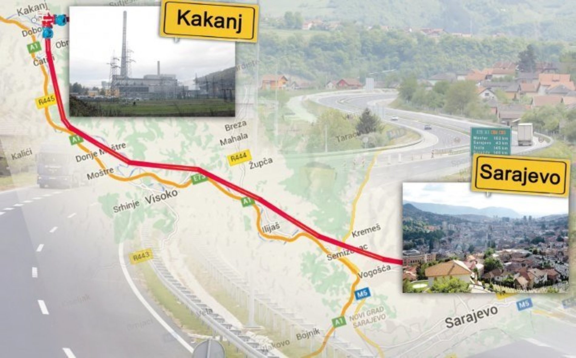 U grijnoj sezoni 2020-2021. godine Sarajevo bi se moglo zagrijavati toplovodom iz Termoelektrane Kakanj