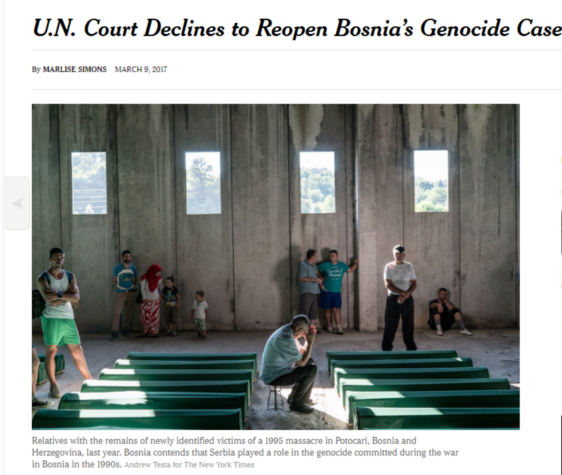 New York Times o odbijanju revizije presude: Međunarodni sud pravde nije poštovao vlastita pravila i statut