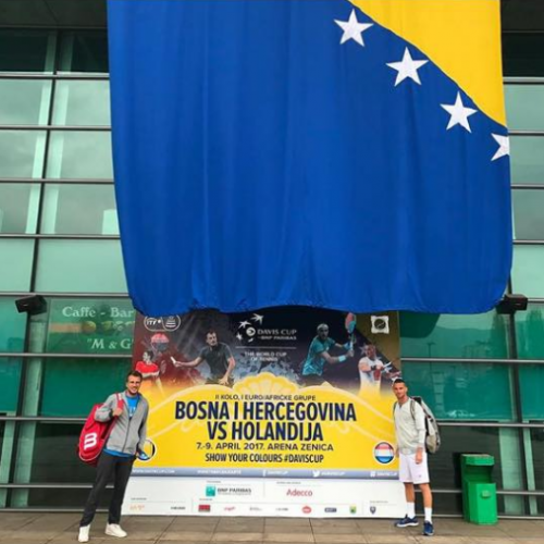 Davis Cup – Bašić i Haase otvaraju meč Bosna i Hercegovina – Holandija