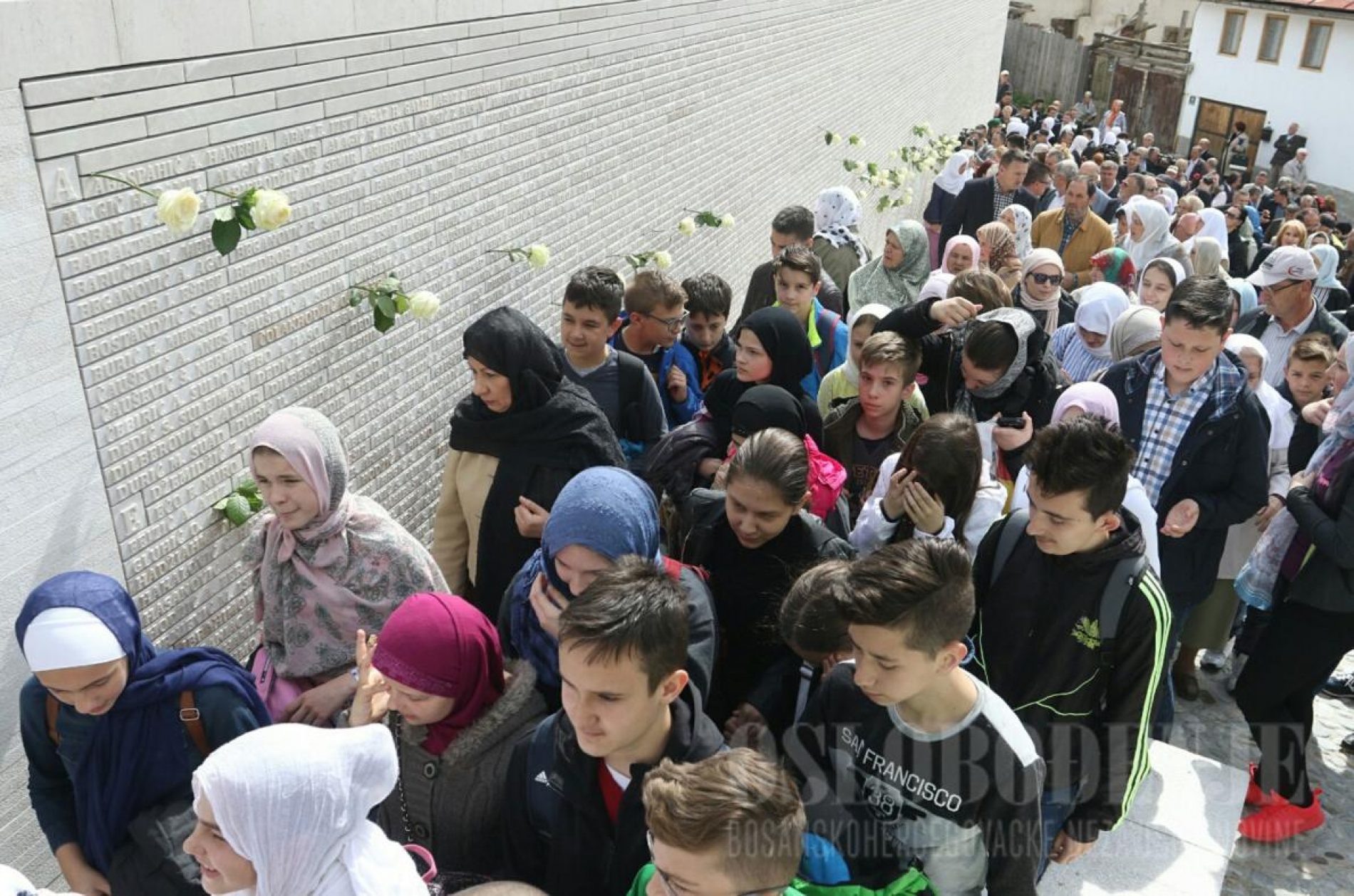 Sarajevo: Otkriven Zid sjećanja sa imenima 6.360 šehida i poginulih boraca
