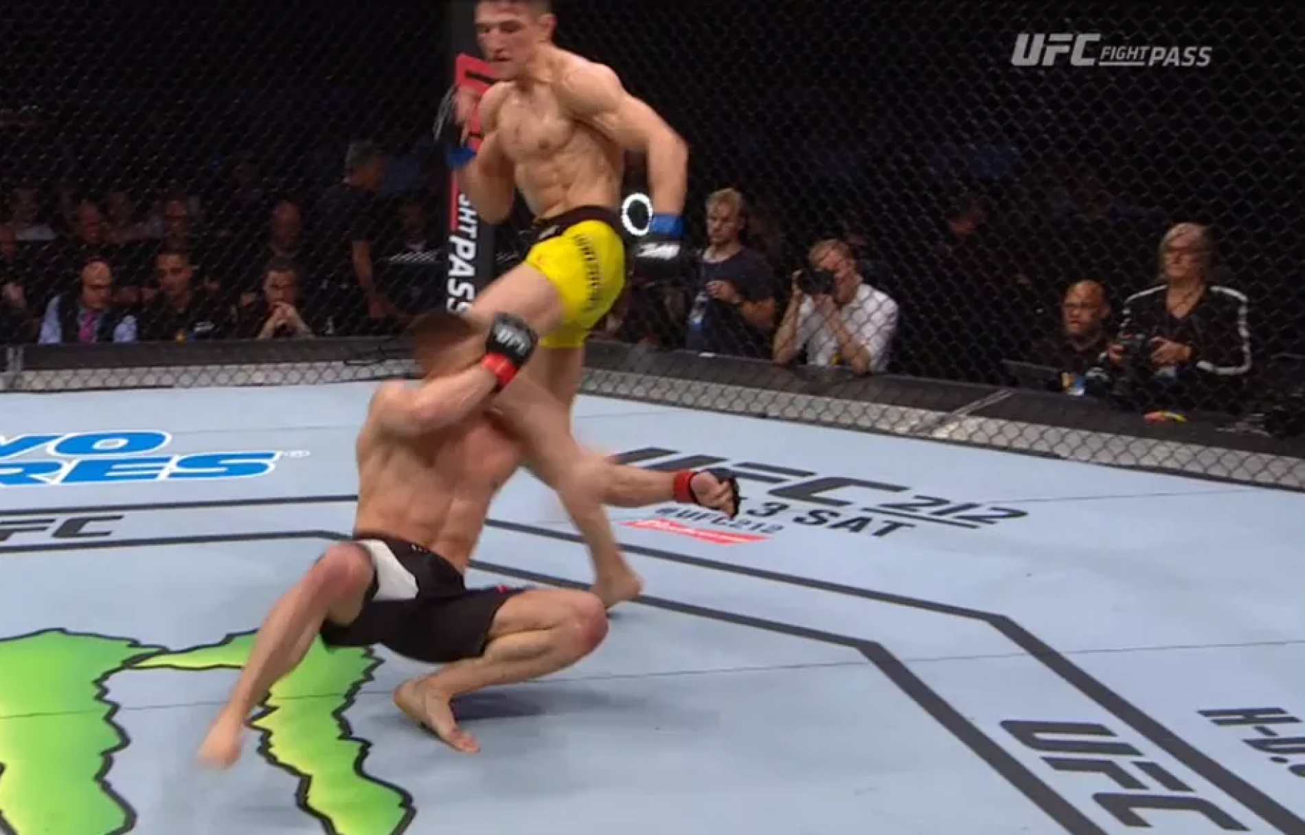 UFC: Damir Hadžović nokautirao protivnika