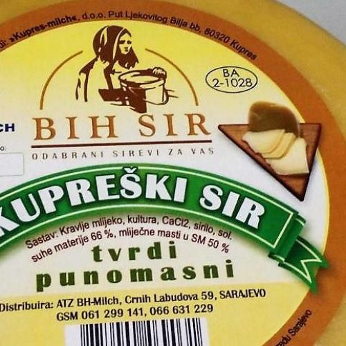 Šampionski sirevi sa Kupresa: Na sajmu u Novom Sadu red za sir iz Bosne