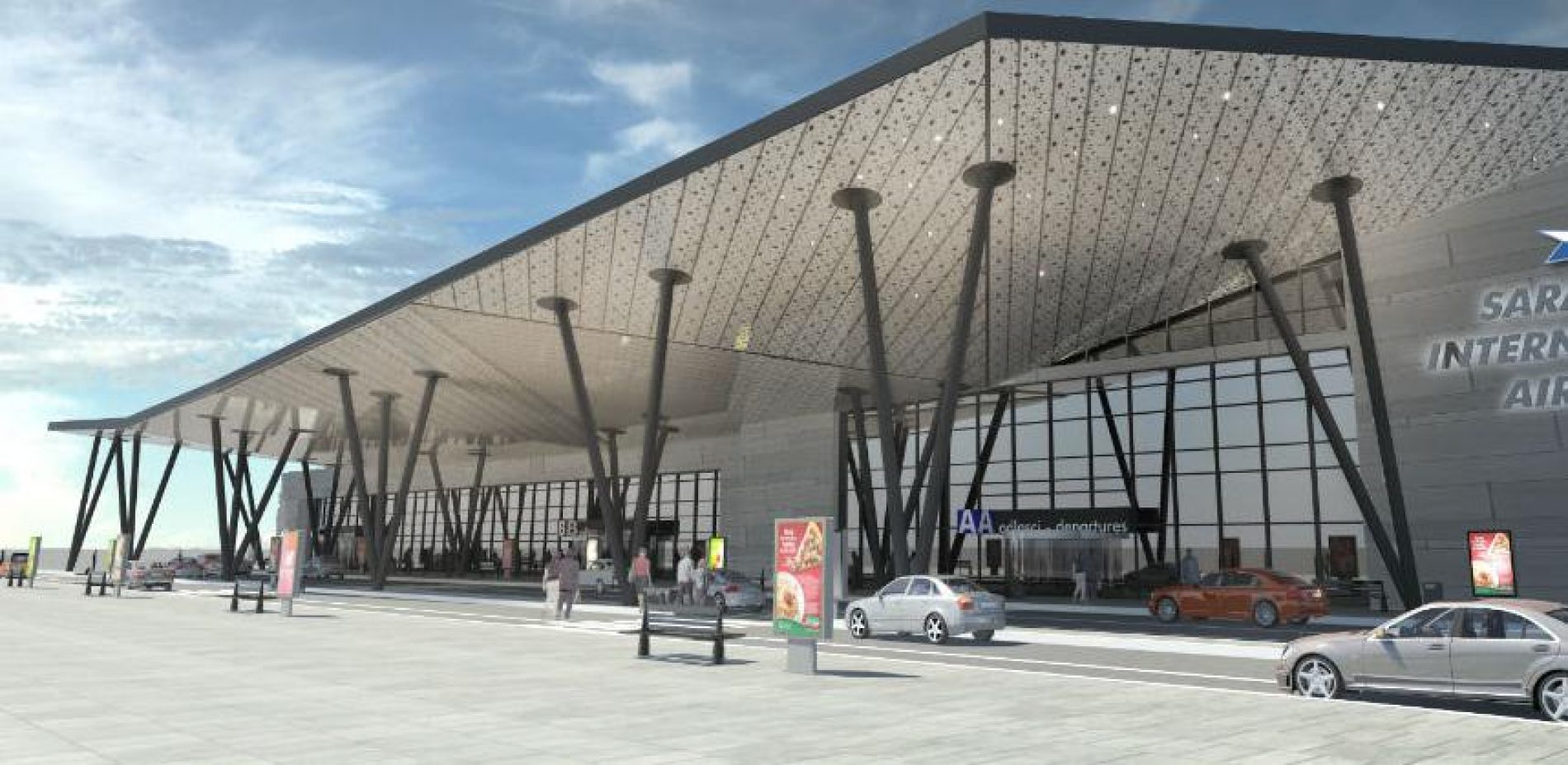 Pogledajte kako će izgledati novi terminal Aerodroma Sarajevo