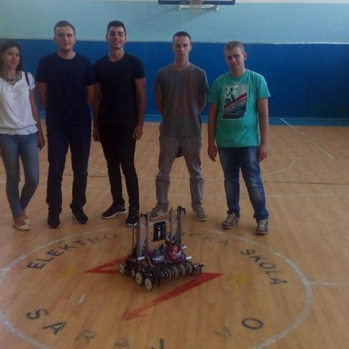 Učenici sarajevske Elektrotehničke škole spremni za takmičenje u Americi: Pogledajte robota kojeg su napravili