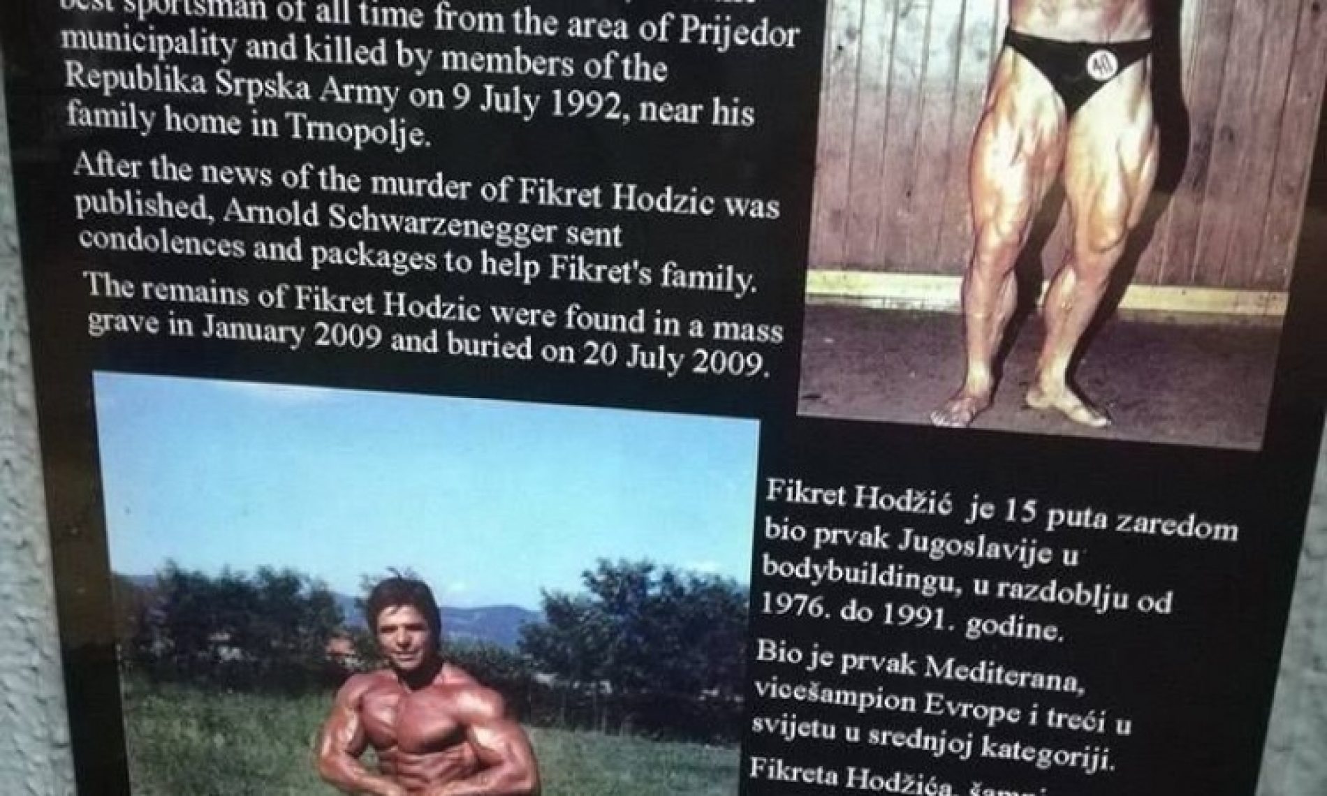 Sjećanje na Fikreta Hodžića, legendarnog bosanskog sportistu koji je mučki ubijen tokom agresije