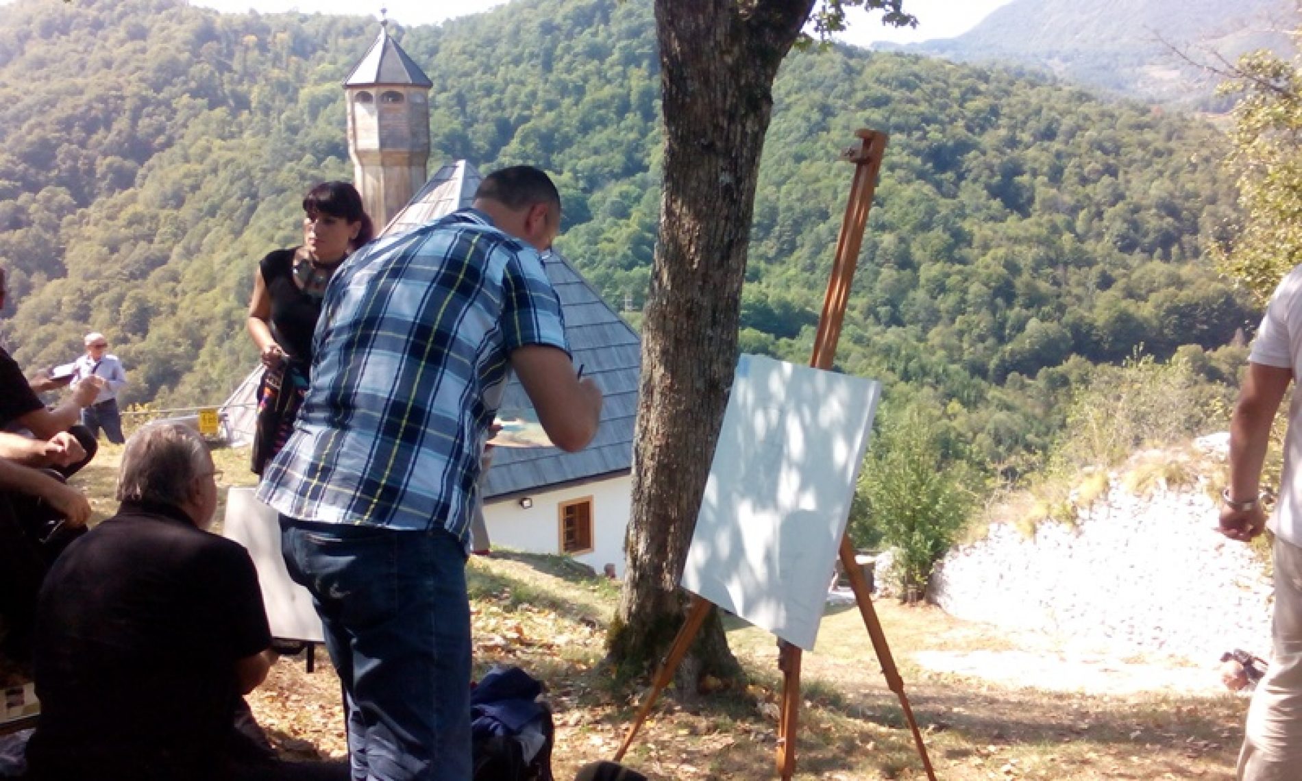 Umjetnici na Kušlatu (Foto)