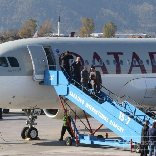 Qatar Airways uspostavio avio-liniju: Na Aerodrom Sarajevo sletio prvi avion iz Dohe
