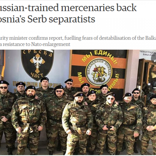 O paravojnim jedinicama bosanskih Srba pišu i britanski mediji