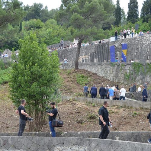 Svečanim otvaranjem obnovljenog Partizanskog groblja u Mostaru obilježen Dan pobjede nad fašizmom