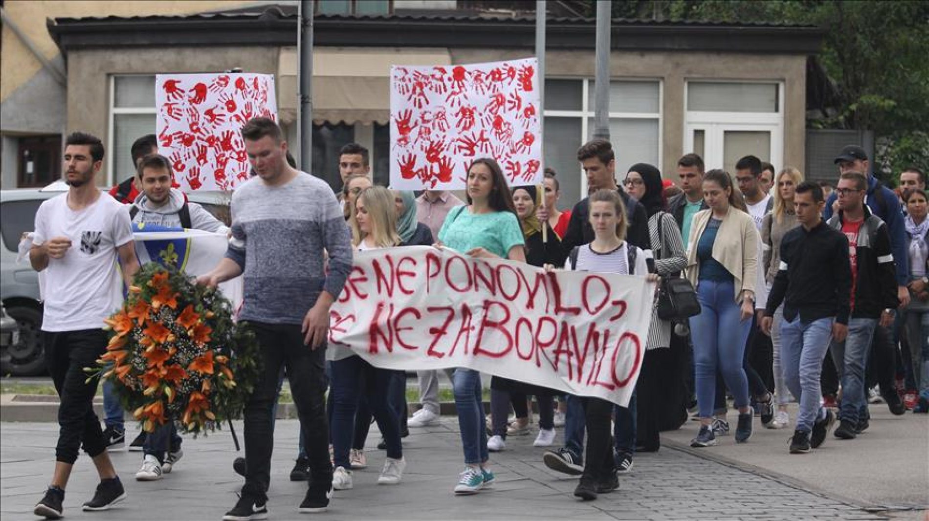 Zenica: Studenti obilježili Dan bijelih traka