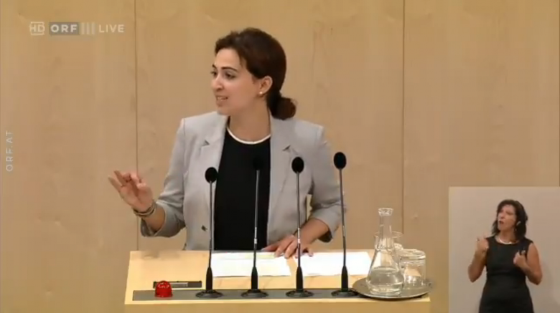 Parlament Austrije: Desničari dobacivali parlamentarki Almi Zadić