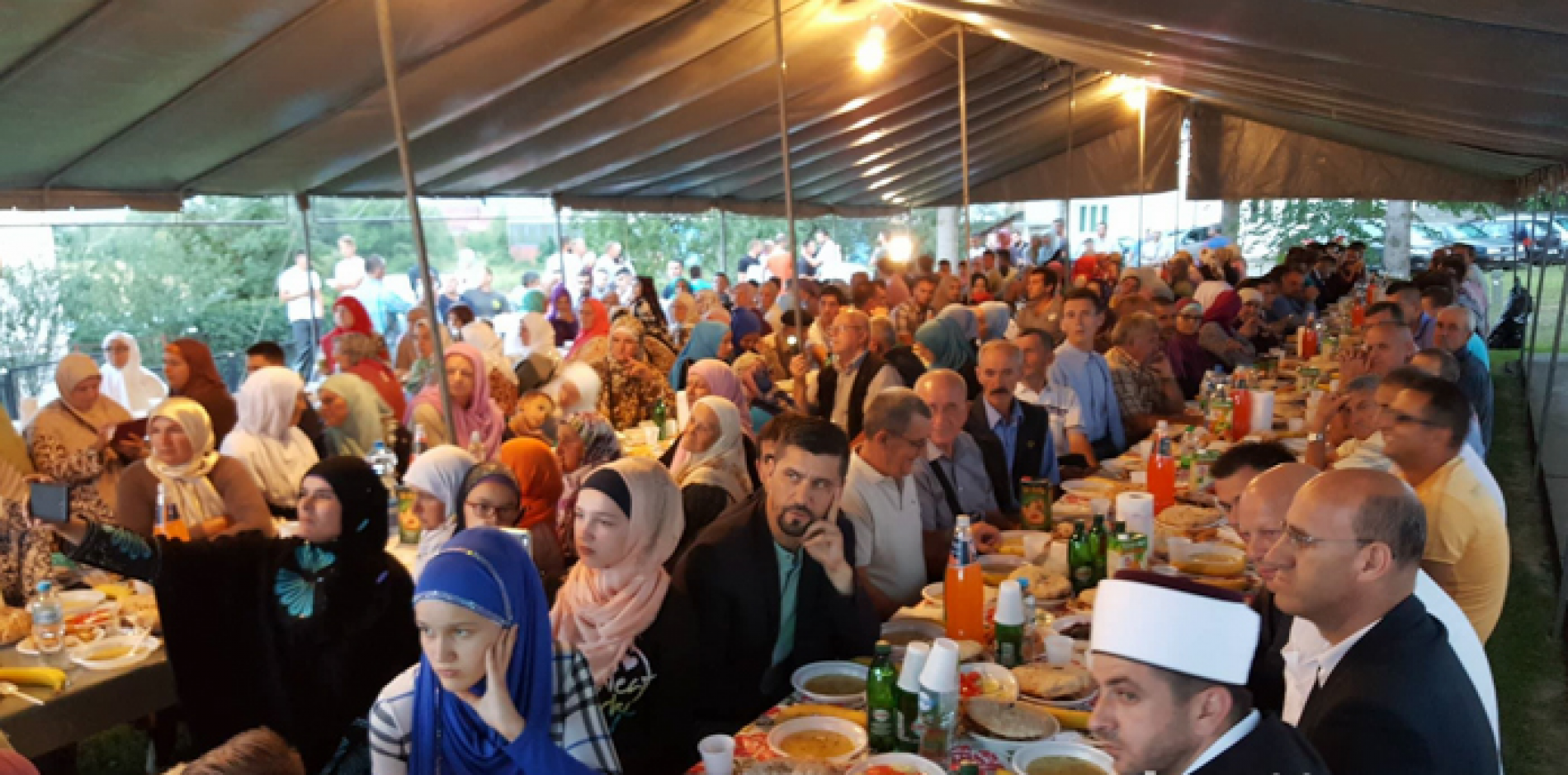 Ramazan u Bosni: Bratunčani uživali u zajedničkom iftaru i vjerskom programu