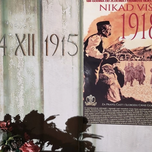 Crnogorci na stogodišnjicu od srpske okupacije: Nikad više 1918!