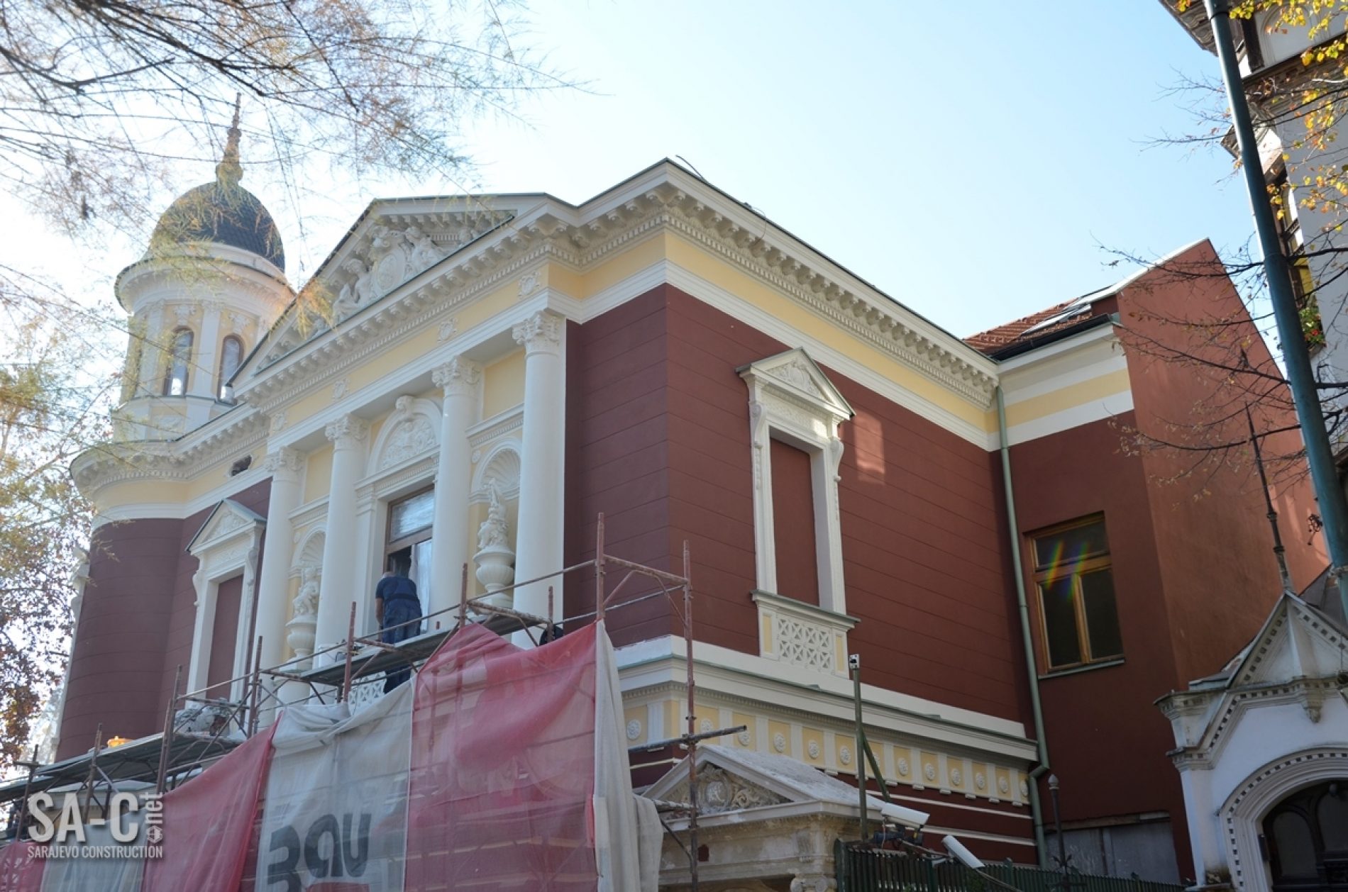 Pogledajte kako izgleda obnovljena fasada Olimpijskog muzeja u Sarajevu