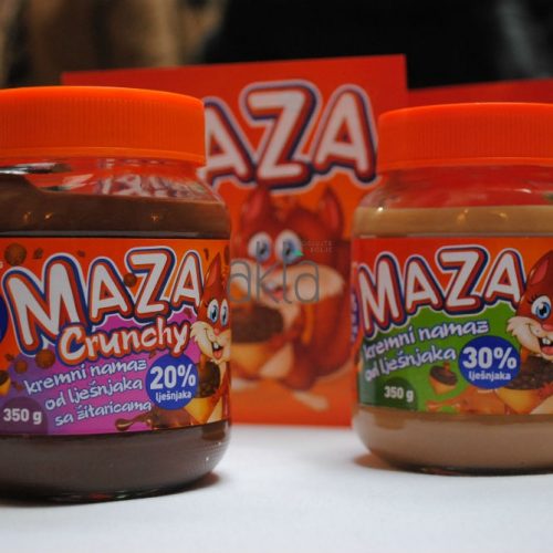 Domaća Maza: Premium krem namaz od lješnjaka dostupan tržištu
