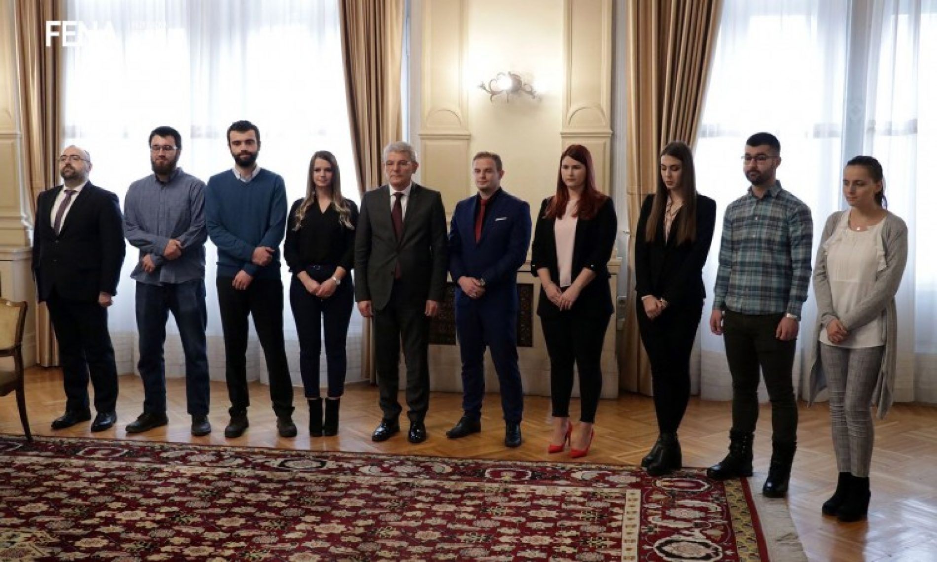 Džaferović primio najbolje bosanskohercegovačke studente (Video)