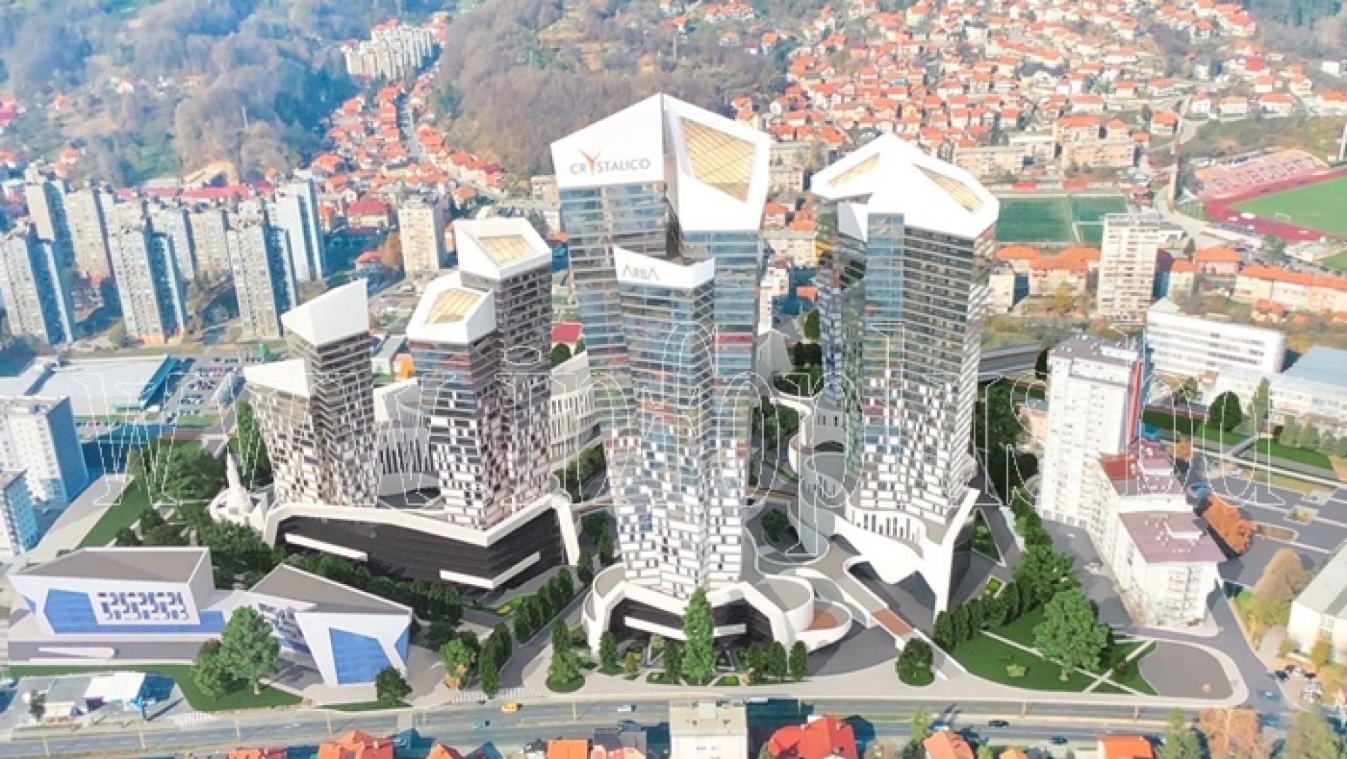 Hoće li Tuzla dobiti novi stambeno-poslovni centar u kojem će biti i toranj viši od “Avaz Twist Tower-a”