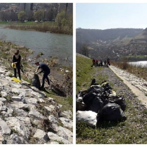 Zenica: Savjesni građani u akciji čišćenja obale rijeke Bosne