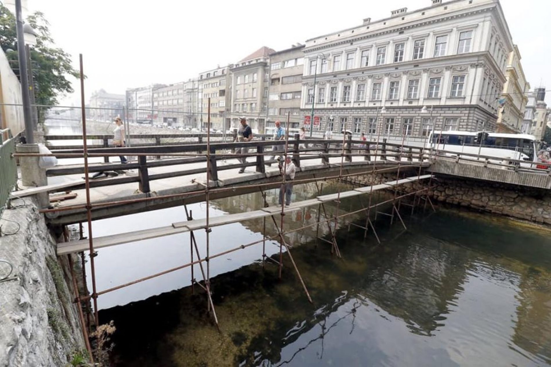 Grad Sarajevo obnavlja most ‘Drvenija’