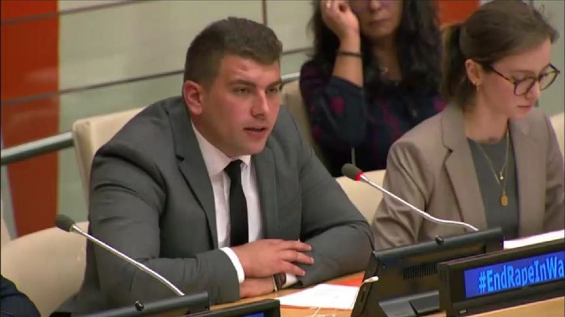 Alen Muhić u UN-u: Moj biološki otac je neosuđeni ratni zločinac