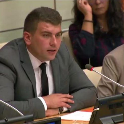 Alen Muhić u UN-u: Moj biološki otac je neosuđeni ratni zločinac