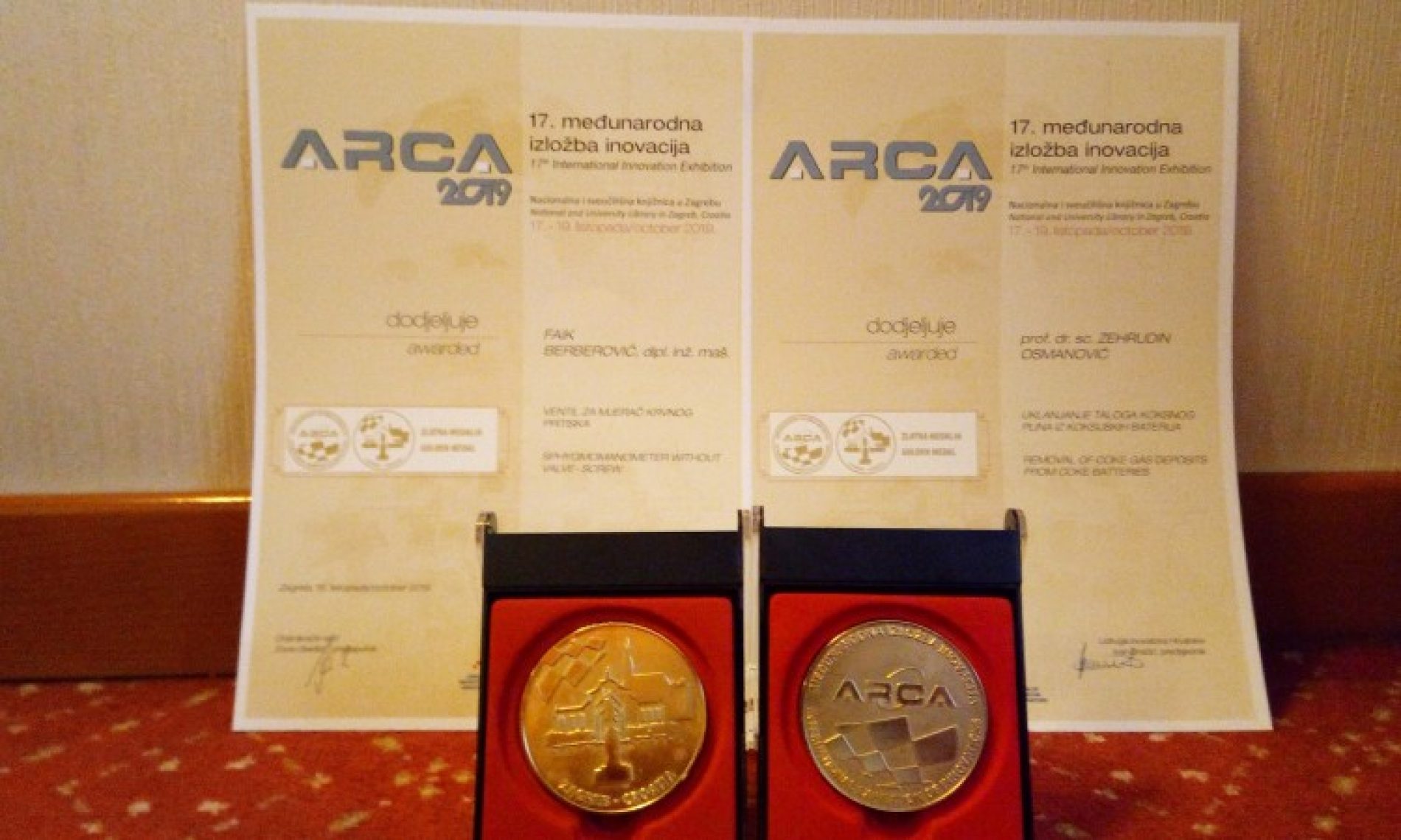 Dva zlata, srebro i dvije bronze za bosanske inovatore u Zagrebu
