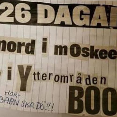 Islamski kulturni centar u Švedskoj primio prijetnje: “Napustite Švedsku, djeca će vam umrijeti“