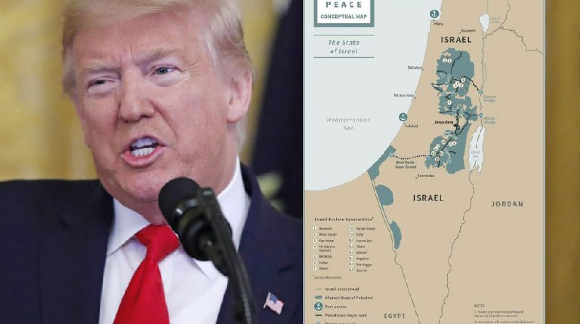 Izraelska organizacija za zaštitu ljudskih prava B’Tselem: Trumpov plan poput švicarskog sira