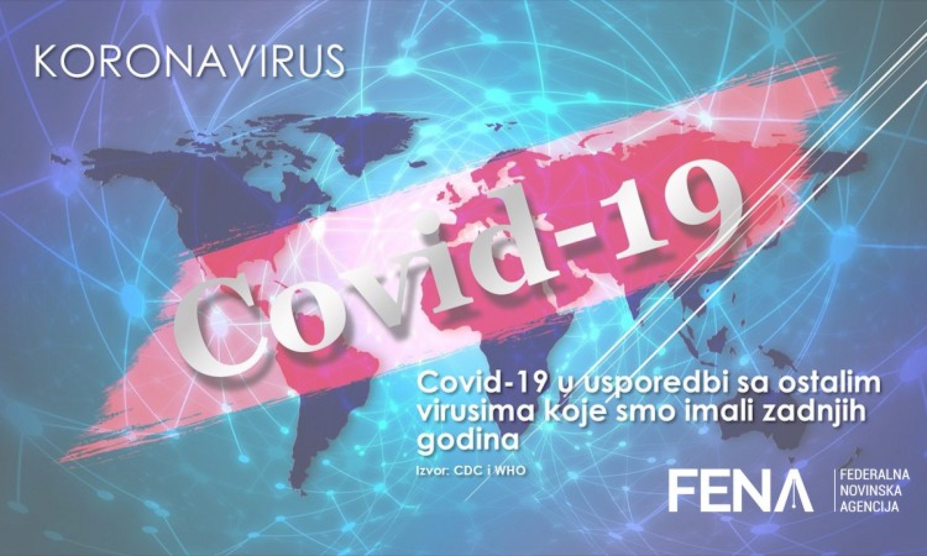Covid-19 u usporedbi s ostalim virusima koje smo imali zadnjih godina (VIDEO)