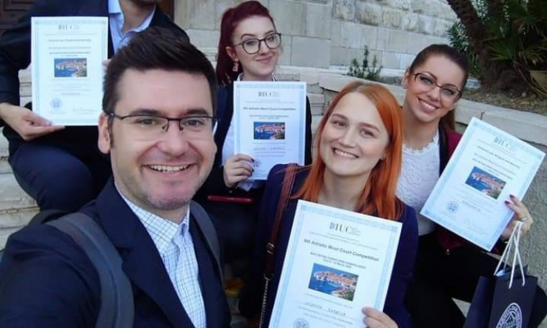 Zenički studenti prava osvojili prva tri mjesta na međunarodnom takmičenju u Dubrovniku