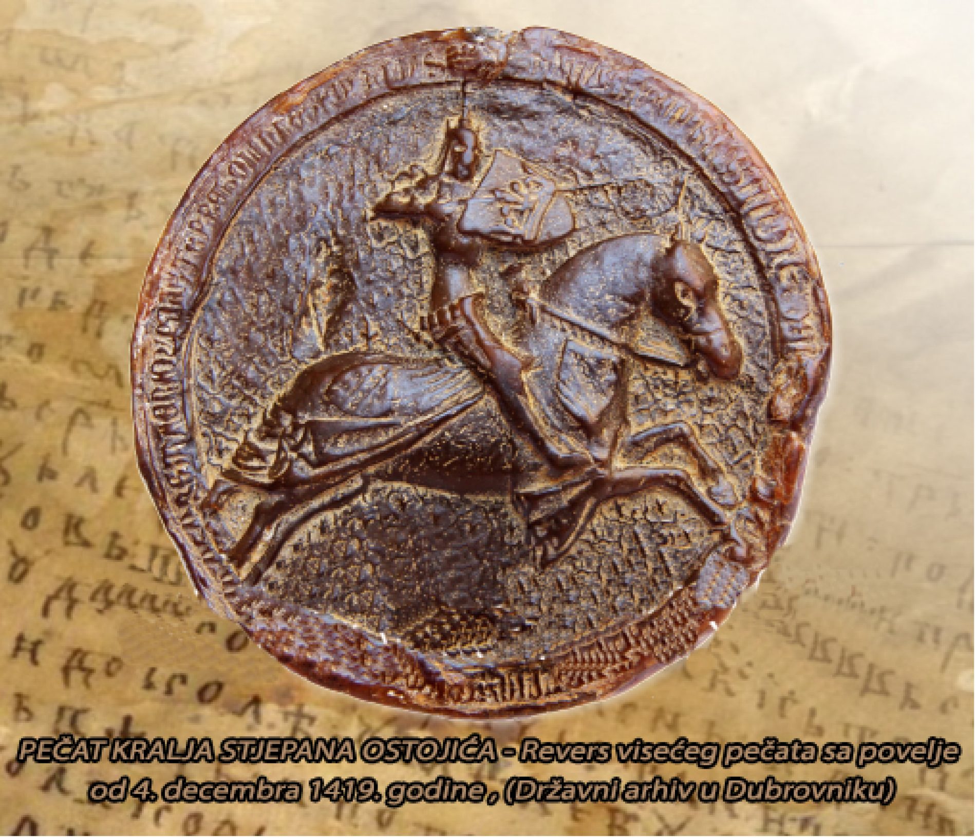 Online izložba “Srednjovjekovne povelje i pečati bosanskih vladara i vlastele”