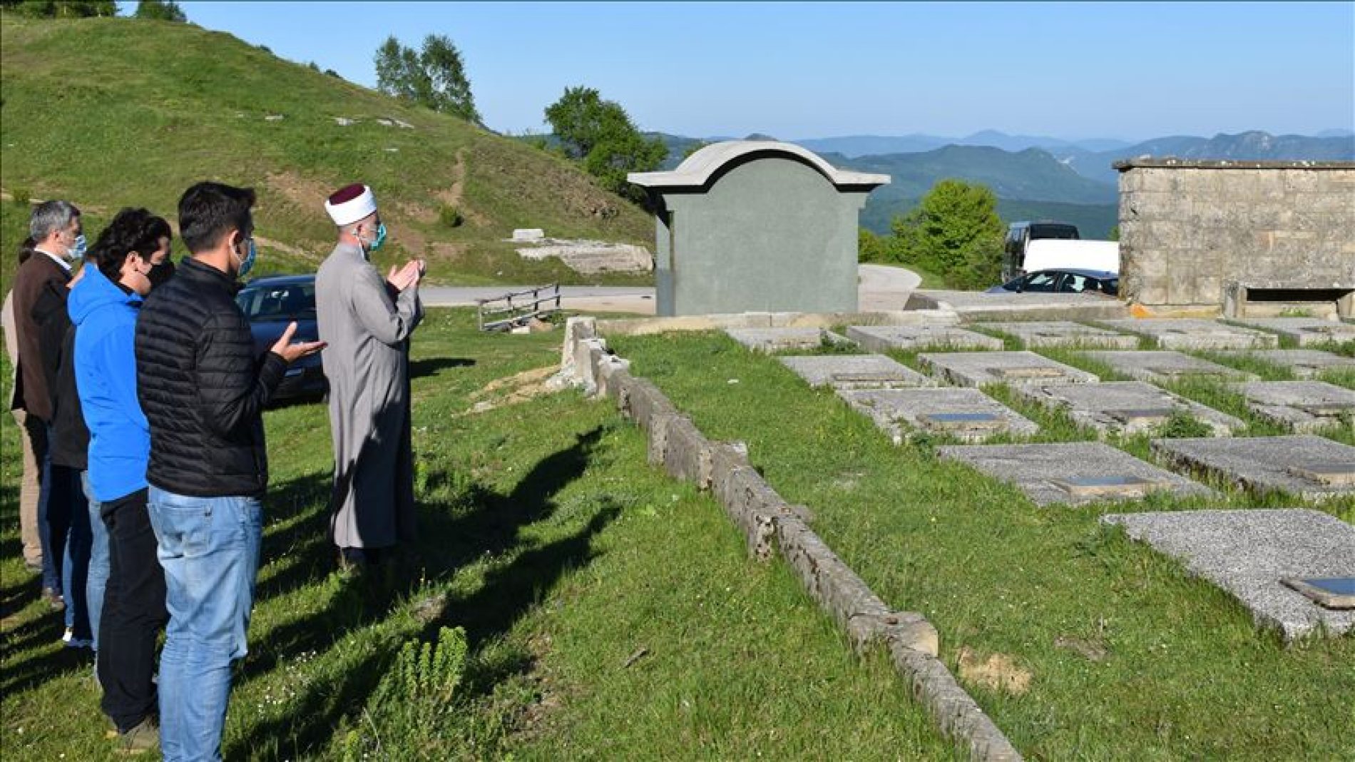 Partizansko groblje Hranjen kod Goražda: Dova i minuta šutnje za partizane poginule u Drugom svjetskom ratu