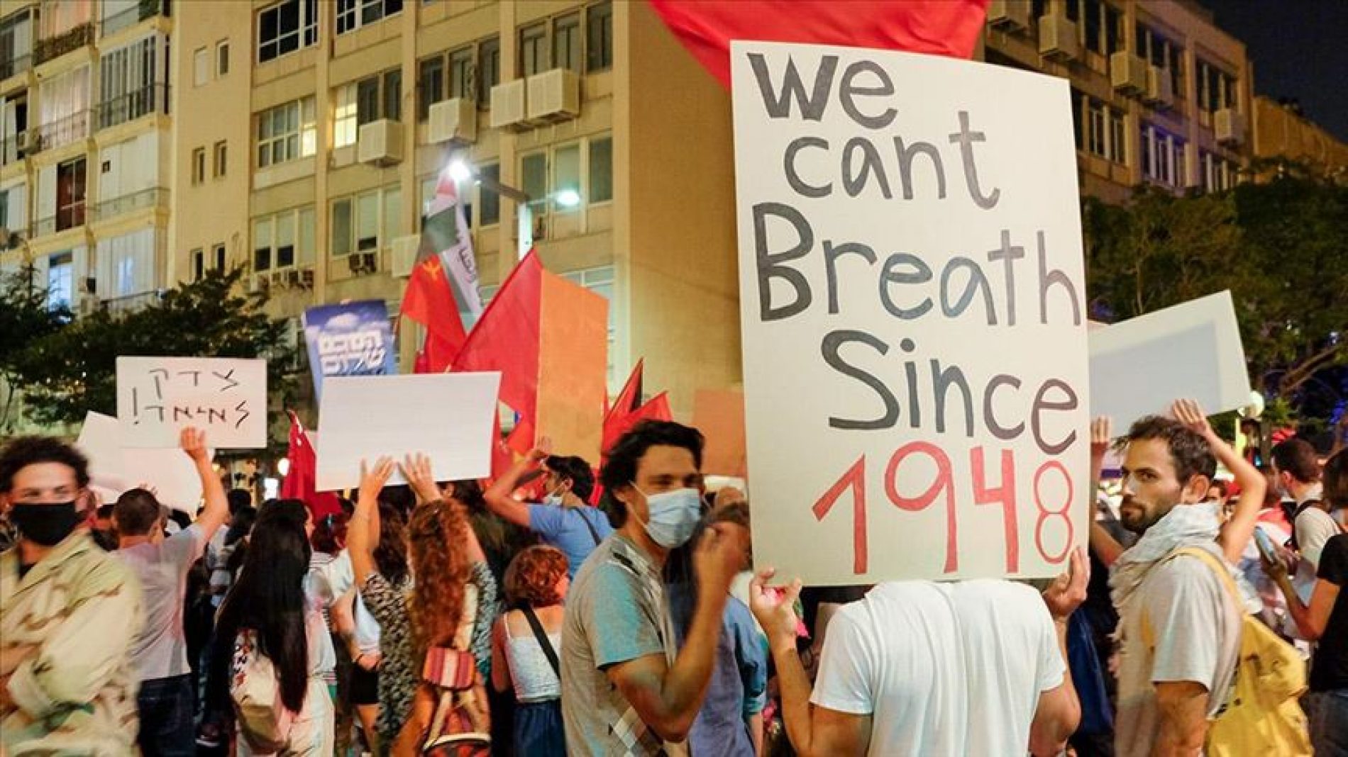 Protest Palestinaca: Ne možemo disati od 1948.