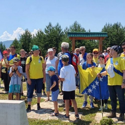 Goražde, odata počast žrtvama genocida u Srebrenici
