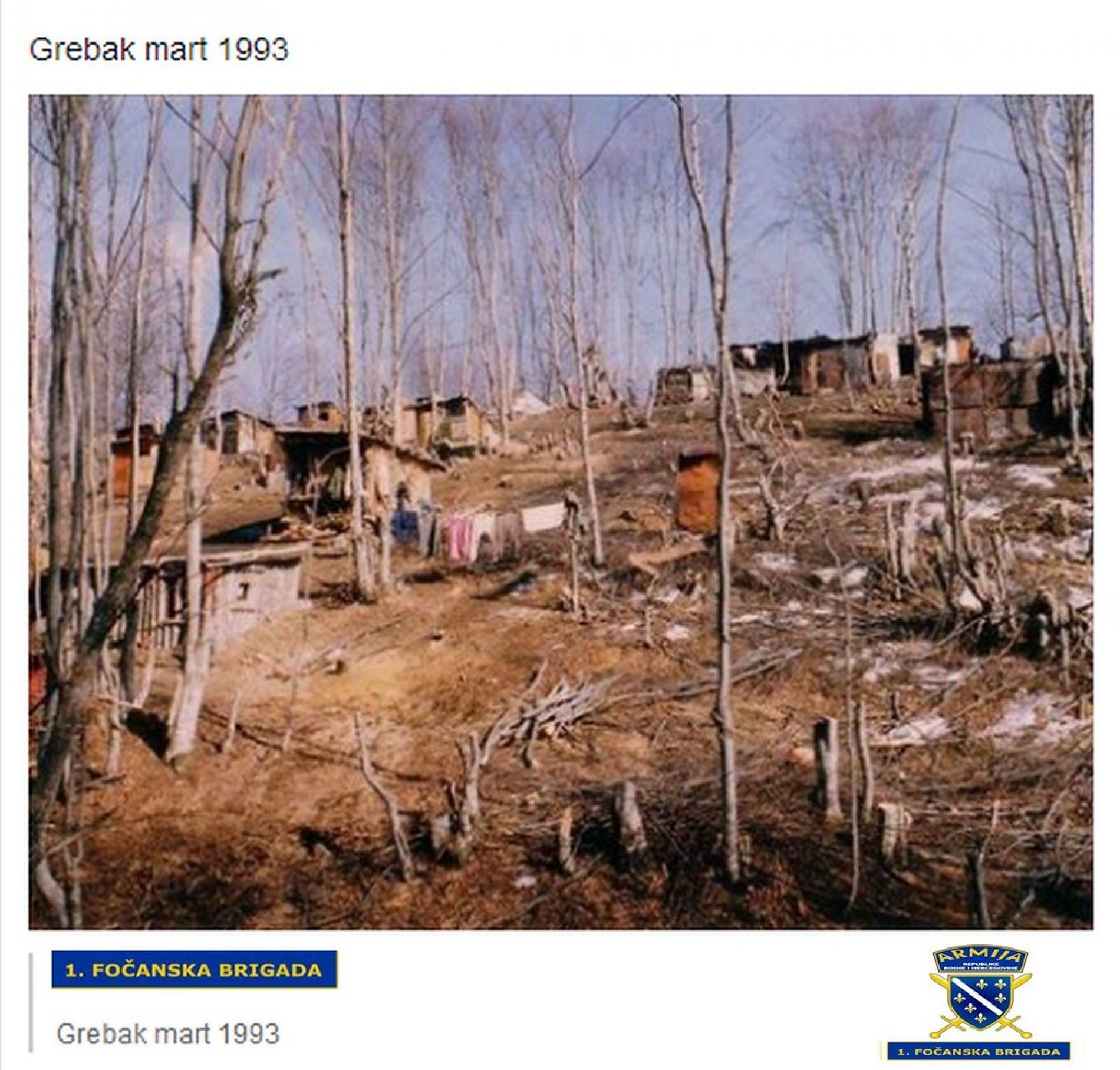 Grebak je bio spas izgladnjelom stanovništvu i ranjenicima tokom opsade Goražda
