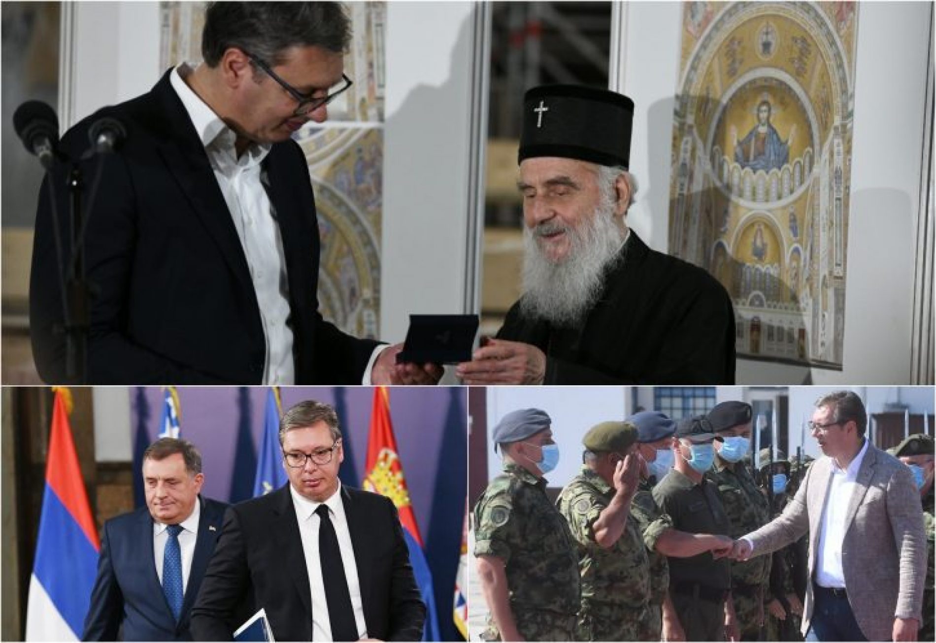 Vojska, crkva, Dodik: Pred sastanak o Kosovu uvijek ista pjesma