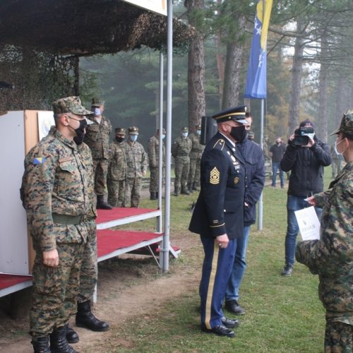 Svečana zakletva 132 pripadnika 23. klase osnovne obuke za vojnike u Centru za osnovnu obuku u Pazariću