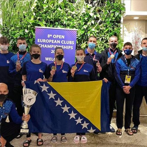 Bosanski takmičari osvojili 15 medalja na Evropskom klupskom prvenstvu u taekwondou