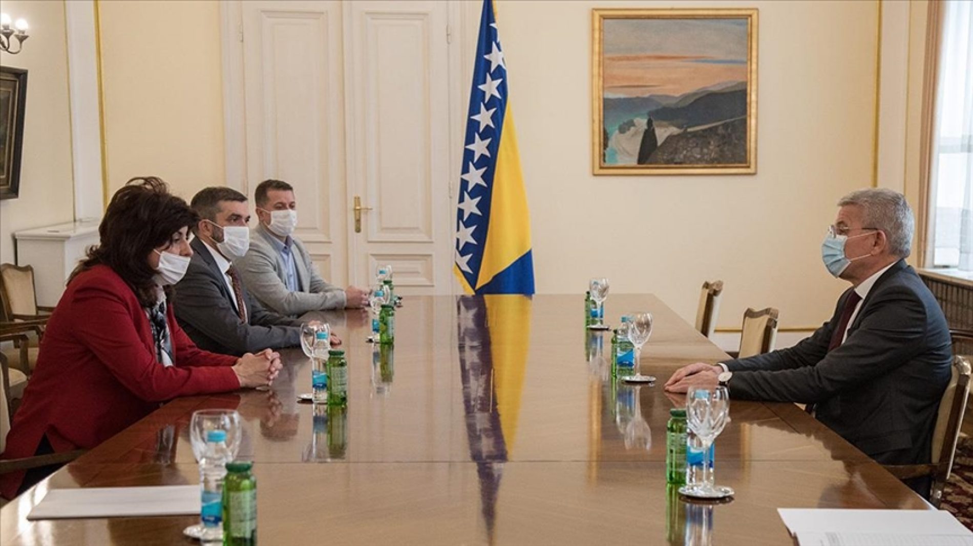 Džaferović razgovarao s delegacijom Bošnjačkog nacionalnog vijeća Sandžaka