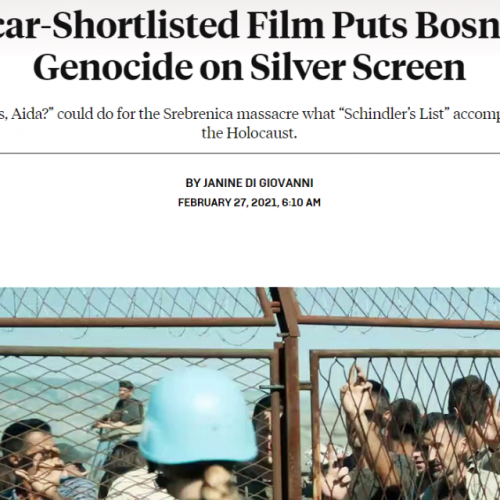 Film ‘Quo Vadis, Aida?’ mogao bi učiniti za bosanski genocid ono što što je ‘Schindlerova lista’ postigla za holokaust