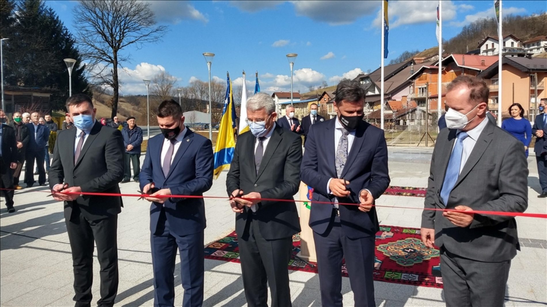 Džaferović u Bužimu: Želim da iz Unsko-sanskog kantona ubuduće dolaze samo vijesti o napretku