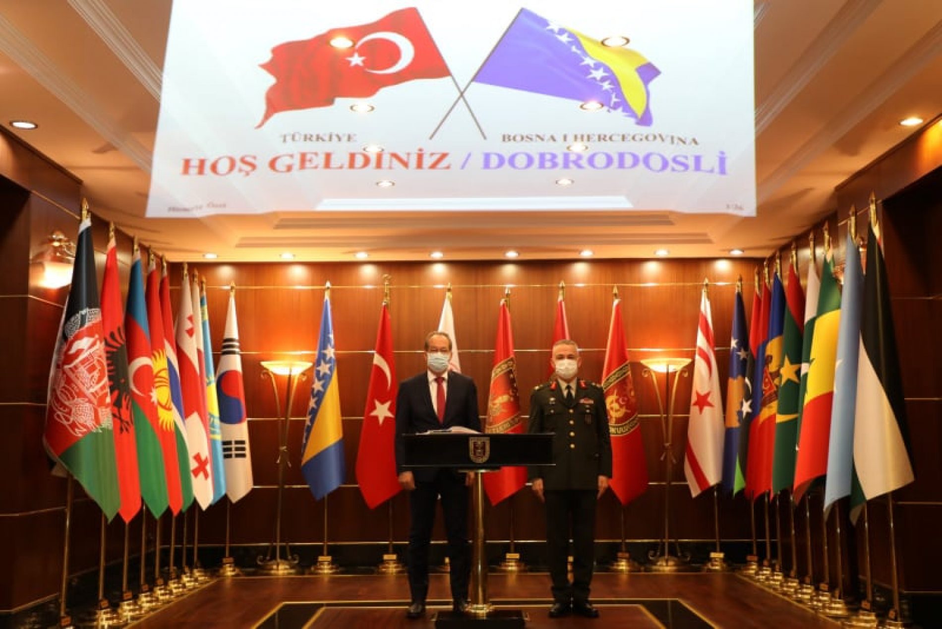 Ministar Podžić posjetio kadete i pripadnike OS BiH koji se školuju u Turskoj